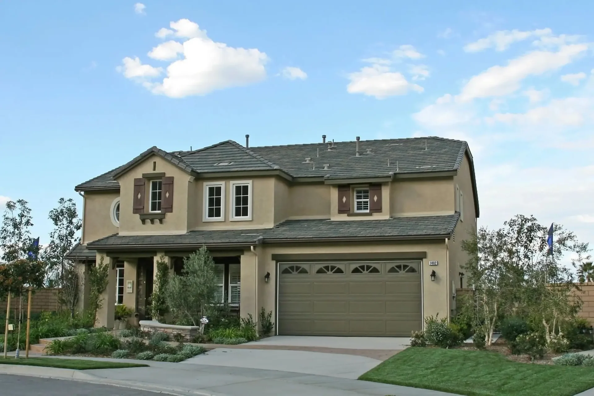 House driveway